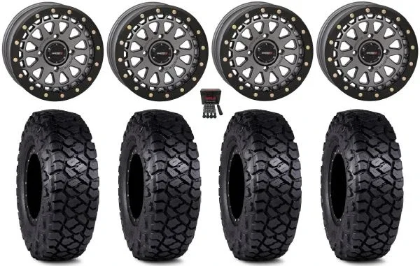 System 3 SB-6 15″ Wheels Gm (6+1) 32″ Intersect Tires Polaris Sportsman / RZR / Ranger