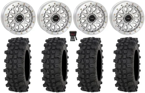System 3 SB-6 15″ Wheels Machined (6+1) 32″ ACP Tires Polaris RZR XP 1000 / PRO XP / Ranger XP 900/1000