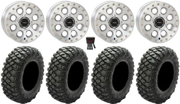 System 3 SB-7 15″ Wheels Mh (5+2) 30″ Crawler XR Tires Kawasaki Mule Pro FXT KRX / Yamaha Wolverine RMAX / YXZ 2019+