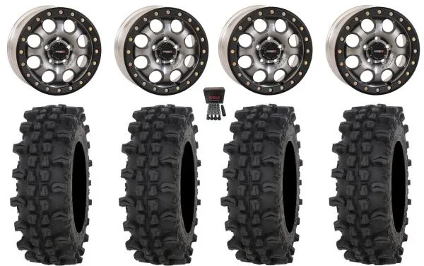 System 3 SB-7 Bdlk 15″ Wheels Ti (6+1) 32″ ACP Tires CFMoto UForce U10 Pro / U10 XL Pro / ZForce Z10 / Z10-4