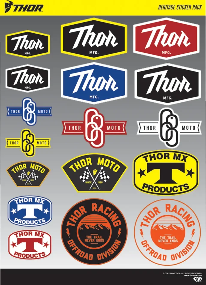 Thor Decal Sheet – Heritage