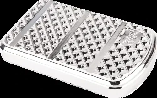 THRASHIN SUPPLY CO. Brake Pedal Pad – Chrome – Fits FL TSC-2201-3