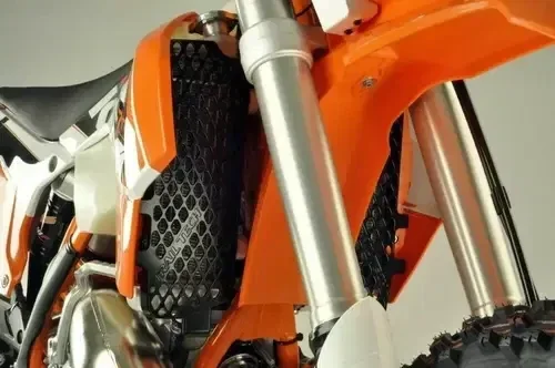 Trail Tech Radiator Guards Black For KTM 125-500 1901-0551
