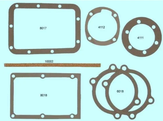 Transmission Gasket Set B-7153 (3 speed transmission) (Ford Early V8 1932 to 1948, Ford Pick Up 1932 to 1947, Ford F-1 1948 to 1952)