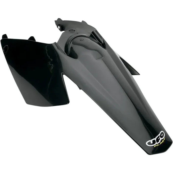 UFO 1403-0059 KT03076-001 Replacement MX Rear Fender and Side Panels Rear Fender – With Side Panels – Black
