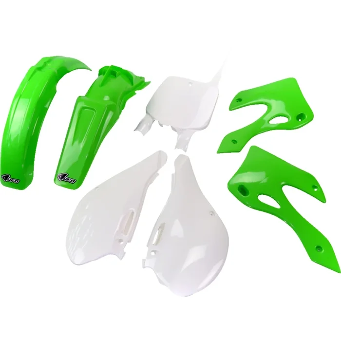UFO 1403-0243 KAKIT200-999 Full Body Replacement Plastic Kit Replacement Body Kit – OEM Green/White