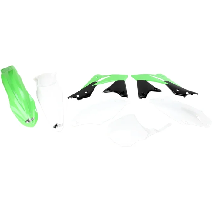 UFO 1403-1457 KAKIT221-999 Full Body Replacement Plastic Kit Replacement Body Kit – OEM Green/White/Black