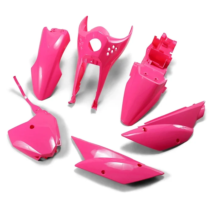 UFO Plastics Body Kit – Pink – KLX110 [MPN: KA37003-P]