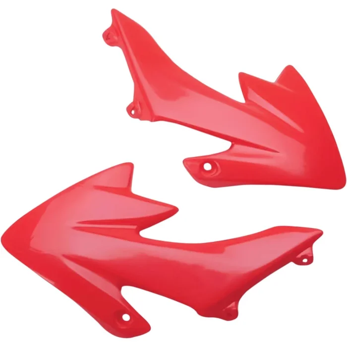 UFO Plastics Radiator Covers for Honda CRF 50 – Red [MPN: HO03643-070]