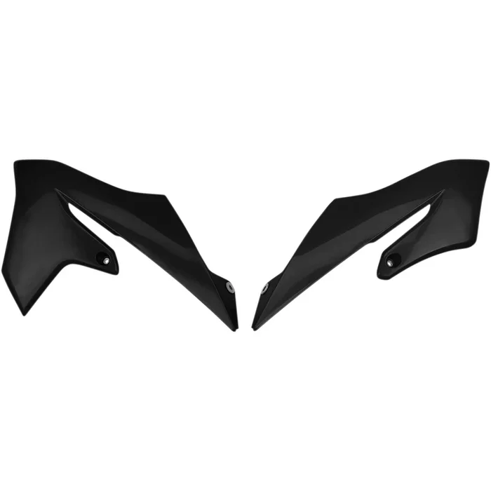 UFO Plastics Radiator Shrouds – YZ 65 – Black [MPN: YA04867001]