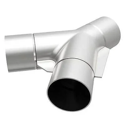 Universal Y-Pipe Transition 2.5/2.5 x 7.75 Stainless Steel | #10733 | MagnaFlow