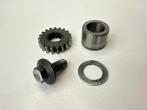 USED OEM 91-00 YAMAHA YZ125 YZ 125 CRANKSHAFT PRIMARY DRIVE GEAR & COLLAR W BOLT