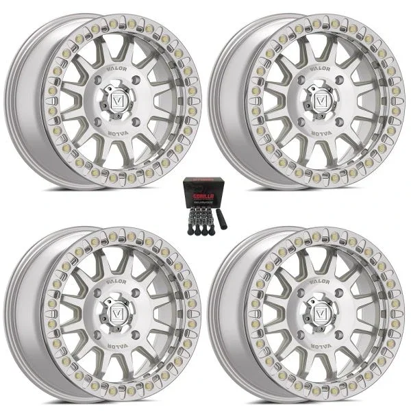 Valor V09 Beadlock 15″ Wheels Machined Kawasaki Teryx Mule