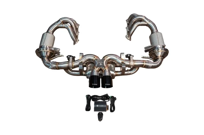 Valvetronic Porsche Universal Fitment 2020-2025 Exhaust System POR.992.GT3.VSES.FFH.BR