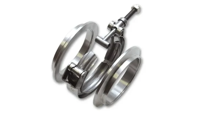 Vibrant Performance 2.25 ” Stainless V-Band Flange Assembly