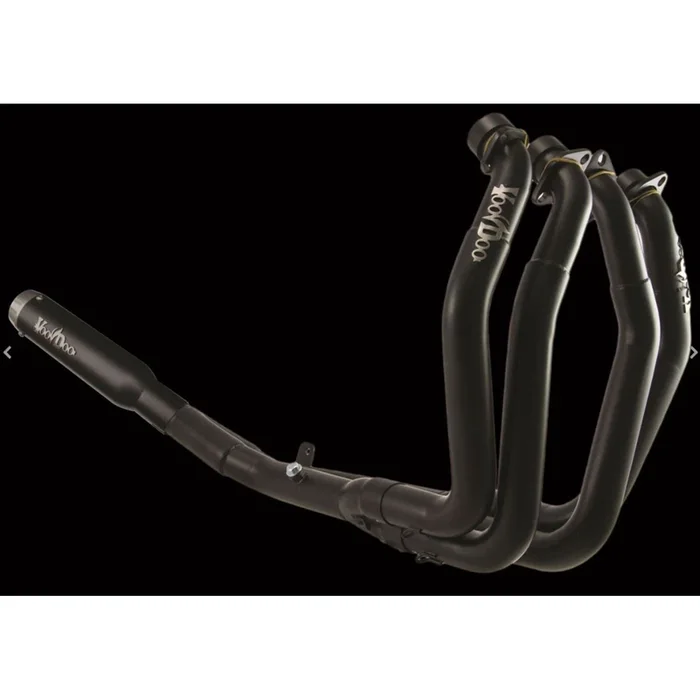 Voodoo 4-into-1 System, Mini Meg Shorty Muffler – Black VMMEFSBUSAJ9B