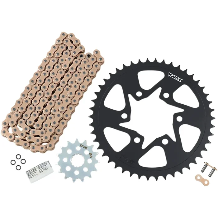 Vortex Chain Kit – Gold Fits Kawasaki – KLE 650 Versys ’07-’17 CKG6394
