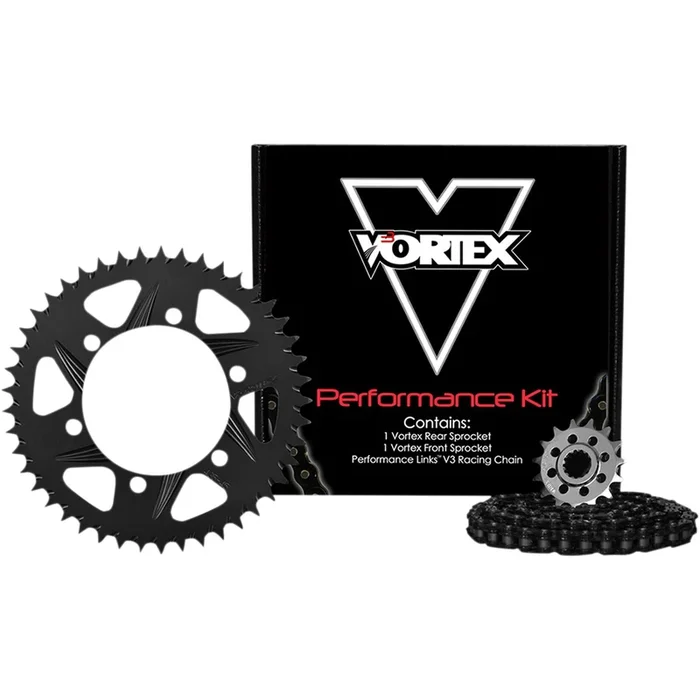 Vortex Sprocket/Chain Kit Black [MPN: CK6297]