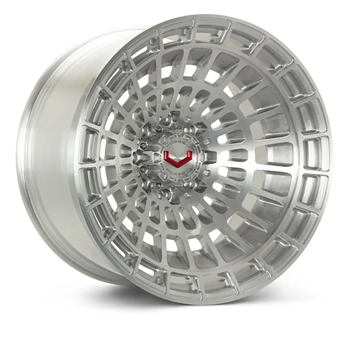 Vossen LCX-04 Forged Alloy Wheels In Brushed Gloss Clear