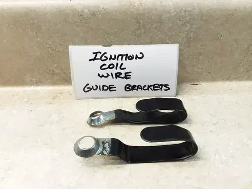 VTG 1975 Honda XL350 XL250 Ignition Coil Wire Guide Brackets ANX-C55