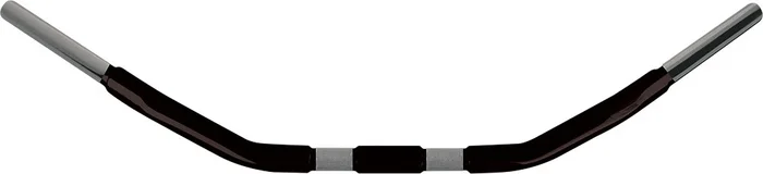 WILD 1 CHUBBY KNUCKLE BAR SPRINGER SATIN BLACK