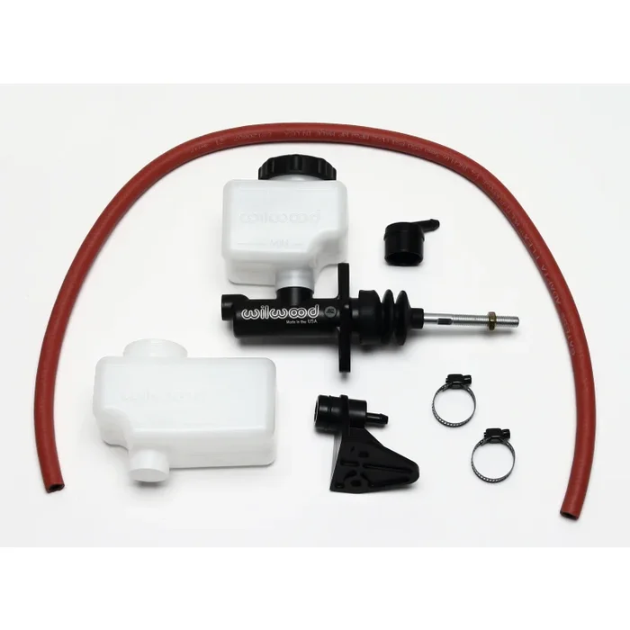 Wilwood Compact Remote Combination Master Cylinder Kit w/ Short Remote Reservoir – 1-1/8 ” Bore