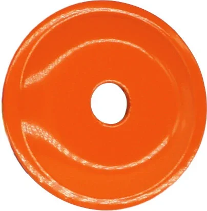 Woody’s 18-3290OR-48 ARG-3805-48 ROUND GRAND DIGGER SUPPORT PLATES 48/PK ORANGE
