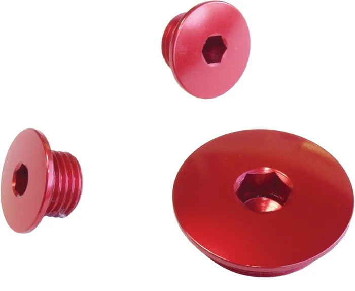 Works 66-24555 24-555 ENGINE PLUGS RED