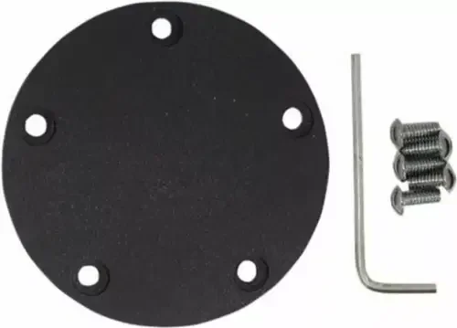 Wrinkle Black Points Ignition Timer Cover for Harley Twin Cam Softail FXD