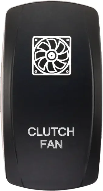 XTC POWER PRODUCTS DASH SWITCH ROCKER FACE CLUTCH FAN