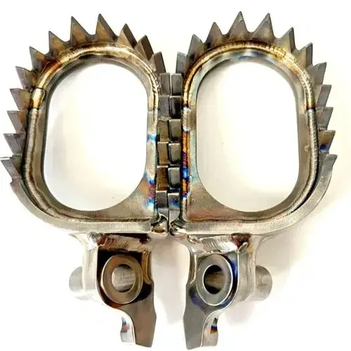 Yamaha YZF 250 24-25 & 450F 23-25 Titanium Factory Style Foot Pegs YZF 450 250F