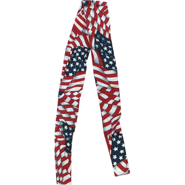 ZAN HEADGEAR DC265 DC265 U.S.A. Flag Tie-On Cooldanna® Cooldanna® – Wavy American Flag