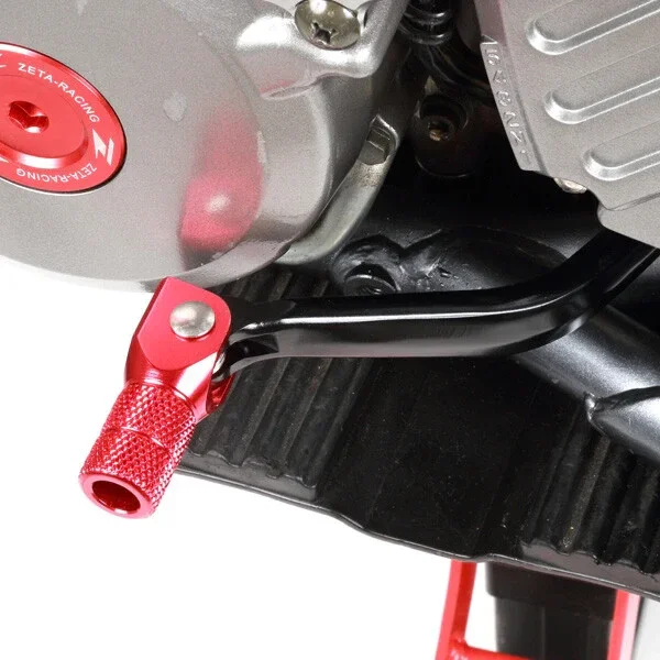 Zeta 634-4032 ZE90-4032 FORGED SHIFT LEVER RED HON